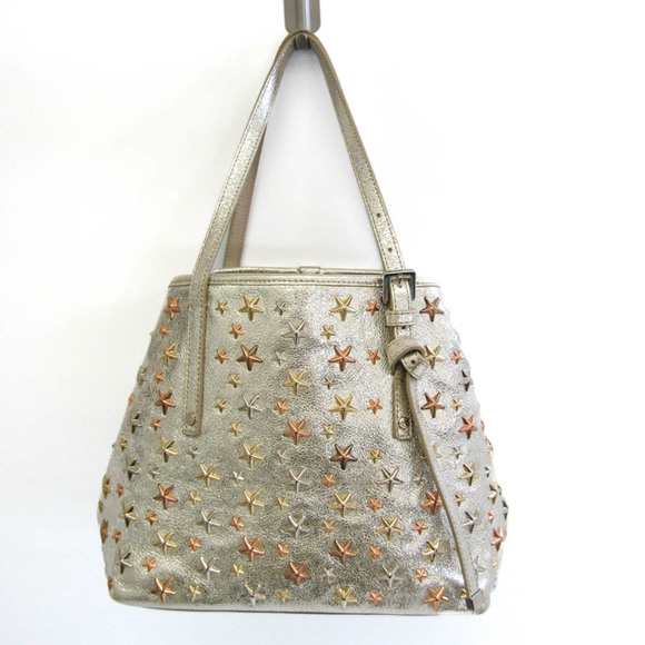 Jimmy Choo | Bags | Jimmy Choo Sasha S Womens Leather Studded Tote